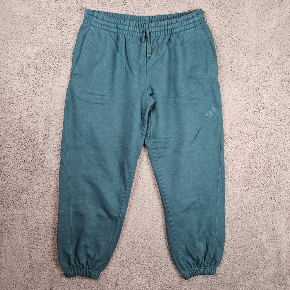 Adidas Mens XL ALL SZN‎ Fleece Joggers Mineral Green JY5034